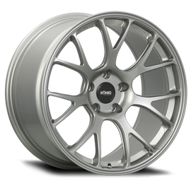 Konig Forged F1M 18X10 5X120.65 ET58 Ash Silver Knurled Bead