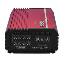 Load image into Gallery viewer, DS18 4-Channel Class-D Amp Stereo Full-Range 4 x 250 W RMS at4 ohm- Red