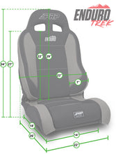Load image into Gallery viewer, PRP 97-02 Jeep Wrangler TJ Enduro Elite Suspension Seat (Pair) - Trek Edition - Gray