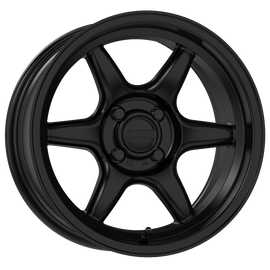 Kansei K11S Tandem 15x8in / 4x100 BP / 0mm Offset / 73.1mm  Bore - Satin Black