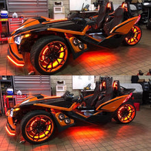 Load image into Gallery viewer, Oracle LED Illuminated Wheel Rings - ColorSHIFT - 15in. - ColorSHIFT No Remote NO RETURNS