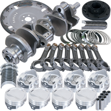 Load image into Gallery viewer, Eagle Ford 302 3.000in Crank 5.090in I-Beam Rods 4.030in Pistons 164 Tooth FP Balanced Assembly
