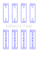 Load image into Gallery viewer, King Engine Bearings Honda C27A4 (Size +0.75mm) Main Bearing Set