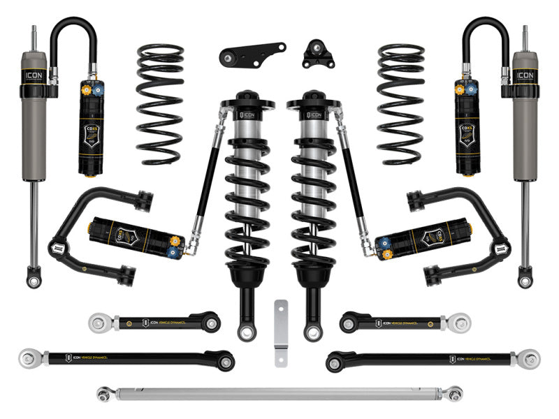 ICON 2024 Toyota Land Cruiser 250 Series 1.25-3in List Stage 9 Suspension System CDXS - Tubular