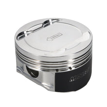 Load image into Gallery viewer, Manley Ford 3.7L Cyclone V6 3.76in Bore 9.5:1 Comp Ratio -5.0cc Dish Platinum Piston Set - Set of 6