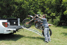 Load image into Gallery viewer, QuadBoss Folding Arched UTV Ramp 18x89