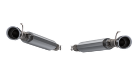 QTP 16-18 Chevrolet Camaro SS 6.2L 304SS AR3 Axle Back Exhaust w/4.5in Dual Tips