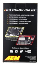 Load image into Gallery viewer, AEM 3.25 inch DRY Flow Short Neck 9 inch Element Filter Replacement