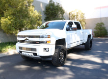 Load image into Gallery viewer, Go Rhino 15-19 Chev Silverado 2500HD/3500HD CC (Diesel) 4dr E-BOARD E1 Running Board Kit - Tex. Blk