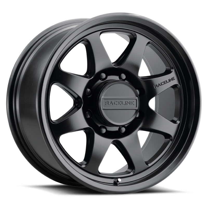 Raceline 962B Maverick 17x8.5in / 5x127 BP / 0mm Offset / 78.1mm Bore - Satin Black