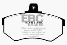 Load image into Gallery viewer, EBC 84-87 Audi 4000 1.8 Greenstuff Front Brake Pads