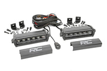 Load image into Gallery viewer, 6 Inch Black Series LED Light Bar | Single Row | Pair