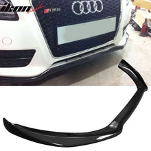 Load image into Gallery viewer, 2014-2016 Audi A5 Quattro P Front Bumper Lip Spoiler Cabon Fiber