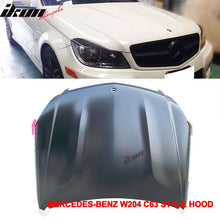 Load image into Gallery viewer, Fits 08-11 Mercedes W204 C-Class C63 Hood + Projector Headlight CF