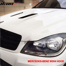 Load image into Gallery viewer, Fits 12-14 W204 C-Class Black Series CF Hood + Projector DRL Headlight