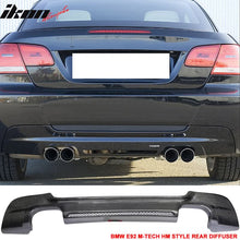 Load image into Gallery viewer, Fits 07-13 BMW 3-Series E92 MSport HM Rear Bumper Diffuser CF CF
