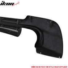 Load image into Gallery viewer, Fits 07-13 BMW 3-Series E92 MSport HM Rear Bumper Diffuser CF CF