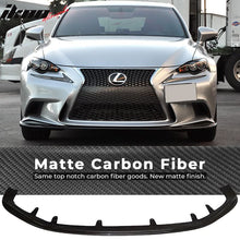 Load image into Gallery viewer, 2014-2016 Lexus IS250 IS350 F-Sport SK Front Bumper Lip Carbon Fiber