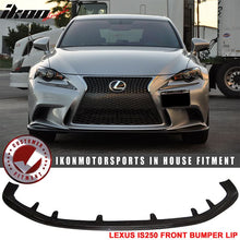 Load image into Gallery viewer, 2014-2016 Lexus IS250 IS350 F-Sport SK Front Bumper Lip Carbon Fiber