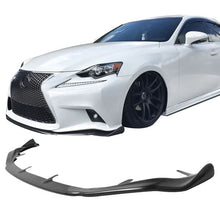 Load image into Gallery viewer, 2014-2016 Lexus IS250 IS350 F Sport AG Front Bumper Lip Carbon Fiber
