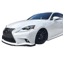 Load image into Gallery viewer, 2014-2016 Lexus IS250 IS350 F Sport AG Front Bumper Lip Carbon Fiber