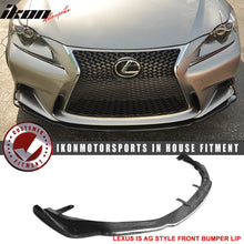 Load image into Gallery viewer, 2014-2016 Lexus IS250 IS350 F Sport AG Front Bumper Lip Carbon Fiber