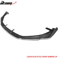 Load image into Gallery viewer, 2014-2016 Lexus IS250 IS350 F Sport AG Front Bumper Lip Carbon Fiber