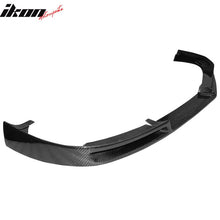 Load image into Gallery viewer, 2012-2014 Benz W204 C63 AMG V Style Front Bumper Lip Carbon Fiber CF