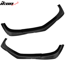Load image into Gallery viewer, 2012-2015 Benz W204 C63 AMG GH Style Front Bumper Lip Carbon Fiber CF