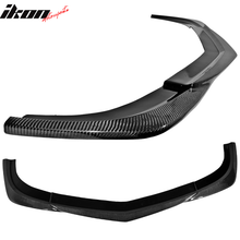 Load image into Gallery viewer, 2012-2015 Benz W204 C63 AMG GH Style Front Bumper Lip Carbon Fiber CF