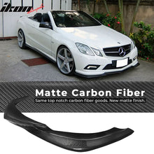 Load image into Gallery viewer, 2009-2013 Benz W207 GH Style Front Bumper Lip Carbon Fiber