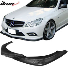 Load image into Gallery viewer, 2009-2013 Benz W207 GH Style Front Bumper Lip Carbon Fiber