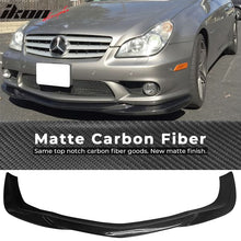 Load image into Gallery viewer, 2006-2010 Benz W219 CLS55 GH Style Front Bumper Lip Carbon Fiber