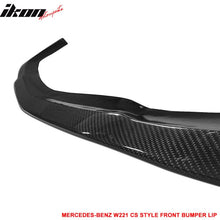 Load image into Gallery viewer, 2007-2013 Benz W221 S-Class CS Style Front Bumper Lip Carbon Fiber