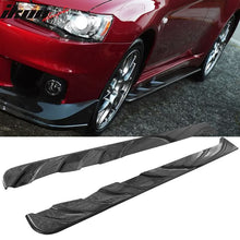 Load image into Gallery viewer, 2008-2016 Mitsubishi Lancer EVO X Jun Style Side Skirts Carbon Fiber