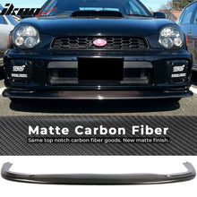 Load image into Gallery viewer, 2001-2002 Subaru WRX STI DP Style Front Bumper Lip Carbon Fiber