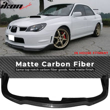 Load image into Gallery viewer, 2006-2007 Subaru Impreza WRX STI CS Style Front Lip Carbon Fiber
