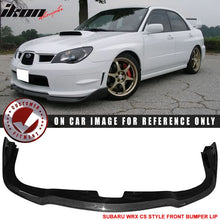 Load image into Gallery viewer, 2006-2007 Subaru Impreza WRX STI CS Style Front Lip Carbon Fiber