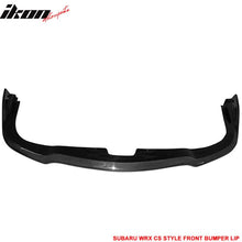 Load image into Gallery viewer, 2006-2007 Subaru Impreza WRX STI CS Style Front Lip Carbon Fiber