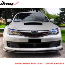 Load image into Gallery viewer, 2008-2010 Subaru WRX STI CS Style Front Bumper Lip Carbon Fiber