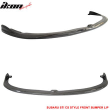 Load image into Gallery viewer, 2008-2010 Subaru WRX STI CS Style Front Bumper Lip Carbon Fiber