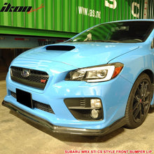 Load image into Gallery viewer, 2015-2017 Subaru WRX STI CS Style Front Bumper Lip Real Carbon Fiber