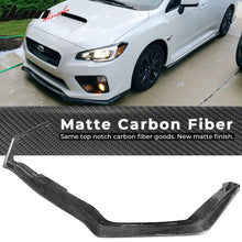 Load image into Gallery viewer, 2015-2017 Subaru WRX STI HT Style Front Bumper Lip Carbon Fiber