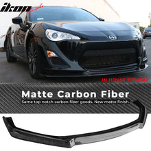 Load image into Gallery viewer, 2013-2016 Scion FRS GT86 CS Style Front Bumper Lip Carbon Fiber