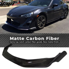 Load image into Gallery viewer, 2013-2016 Scion FRS GT86 G Style Front Bumper Lip Carbon Fiber