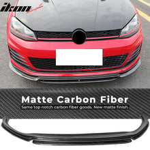 Load image into Gallery viewer, 2015-2017 Volkswagen GTI MK7 RZ Style Front Bumper Lip Carbon Fiber