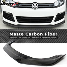 Load image into Gallery viewer, 2010-2014 Volkswagen Golf 6 R20 DP Style Front  Lip Carbon Fiber