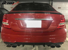 Load image into Gallery viewer, 2012-2014 Mercedes W204 C-Class Rear Bumper Diffuser ABS