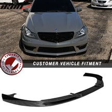 Load image into Gallery viewer, 2012-2014 Benz W204 C63 AMG V Style Front Bumper Lip Carbon Fiber CF