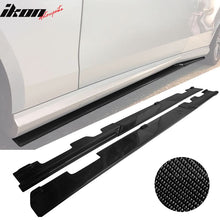 Load image into Gallery viewer, 2010-2013 Benz W212 Sedan RZ Style Side Skirts Carbon Fiber